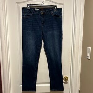Kut from the Kloth Dark Blue Boyfriend Jeans